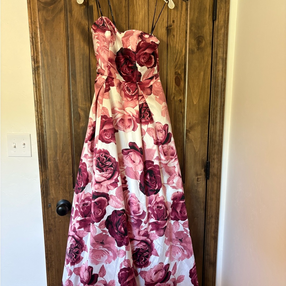 Floral David’s Bridal Dress